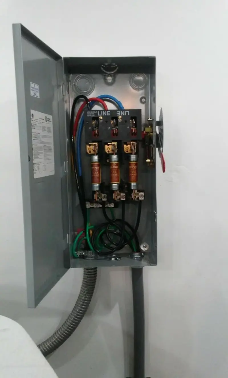 Three-phase disconnect switch installed for Electrical Wiring & Rewiring in Haddon Heights